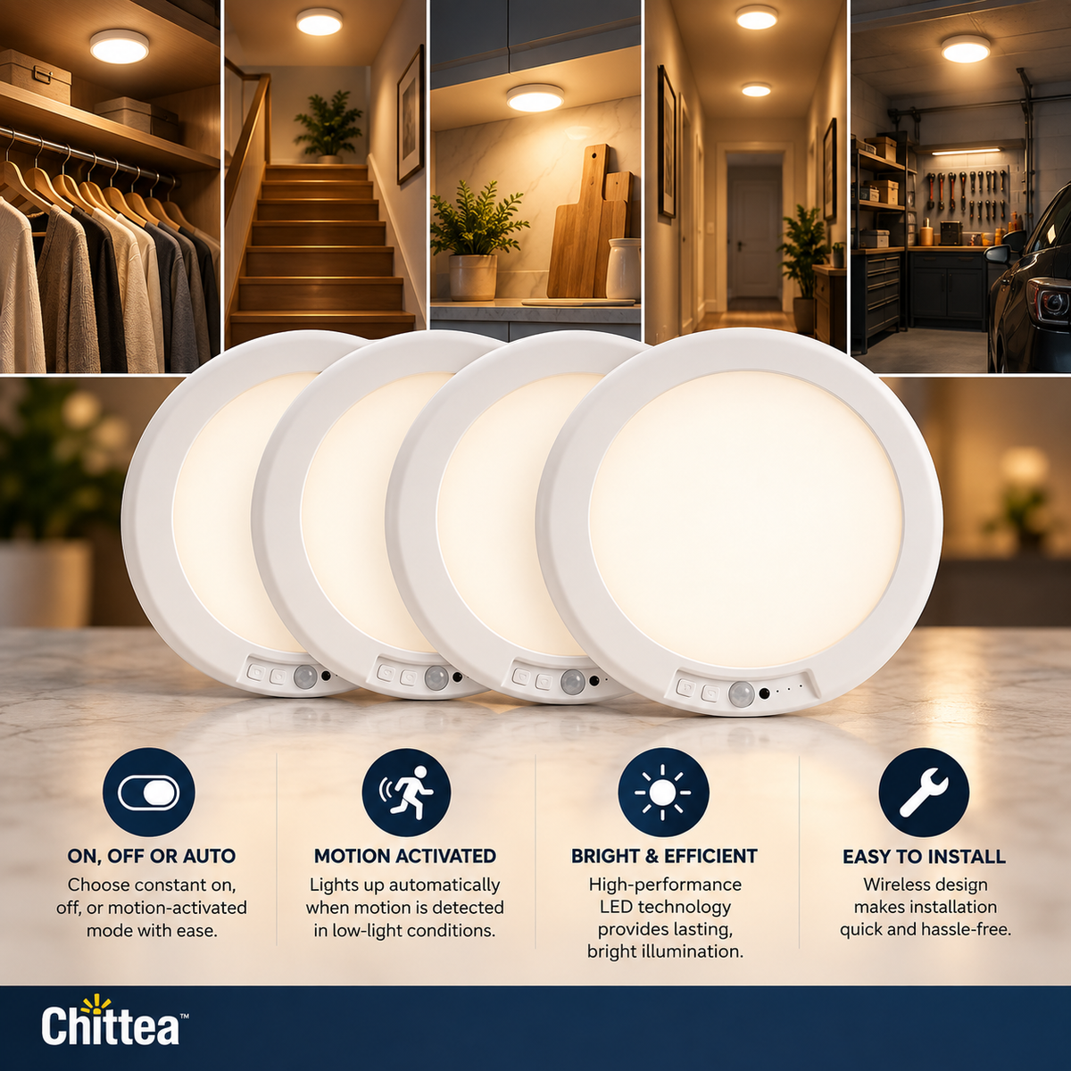Chittea™ - The Pot Light You Can Install Anywhere