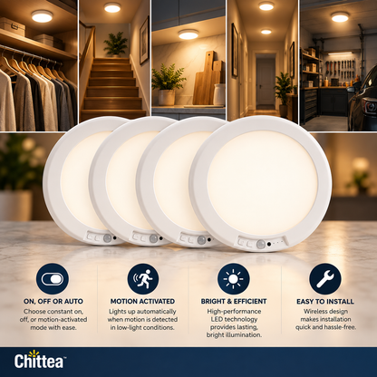 Chittea™ - The Pot Light You Can Install Anywhere
